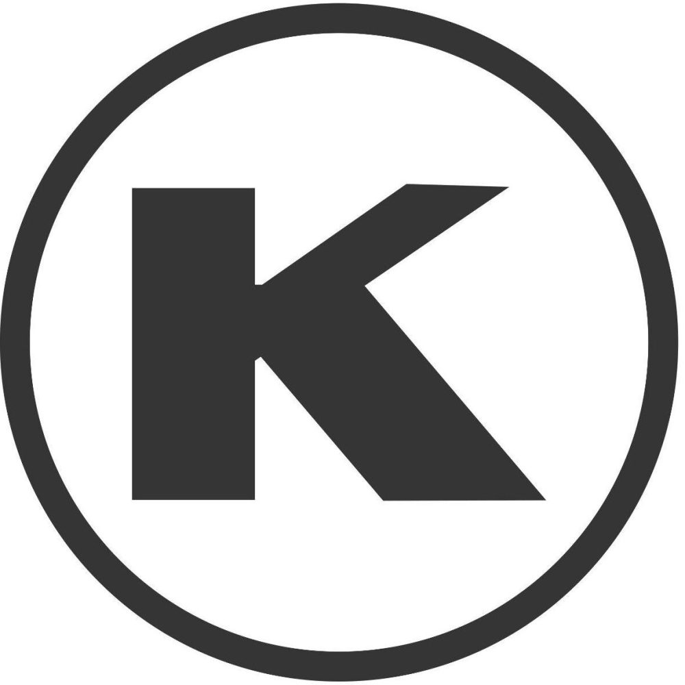 K logo
